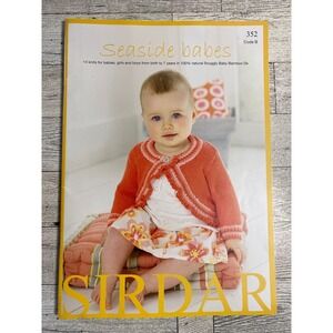 Seaside Babes Sirdar 352 2010 Knitting Patterns 14 Designs Baby Children